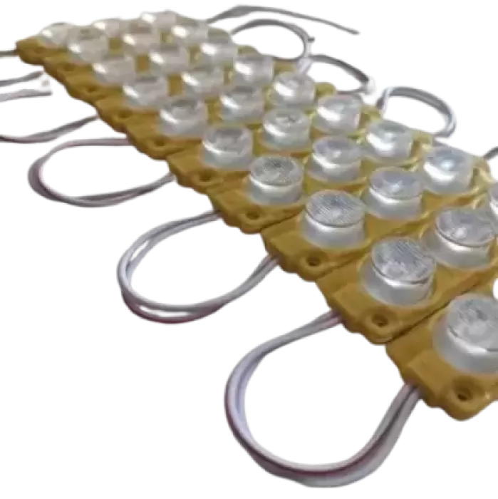 Carub Parmak Led Modül COB Ledli TURUNCU SU GEÇİRMEZ 24 V 10 Adet