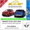 Renault Clio 4 Ön ve Arka Silecek Takımı 2012-2020