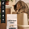 CATBRAVO Aktif Karbonlu Topaklanan Kedi Kumu 10 Lt