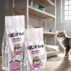 CATBRAVO Aktif Topaklanan Bebek Pudrası Kokulu Kedi Kumu 10 Lt X 2 Adet