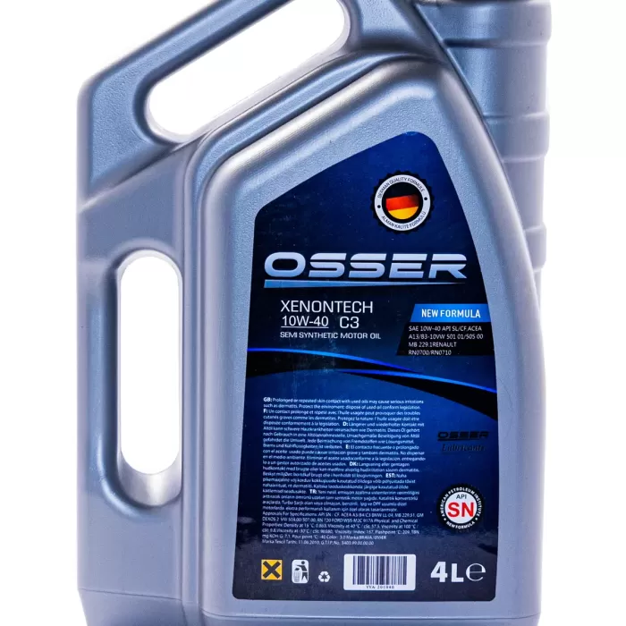 OSSER Motor Yağı 10w-40 4 LT