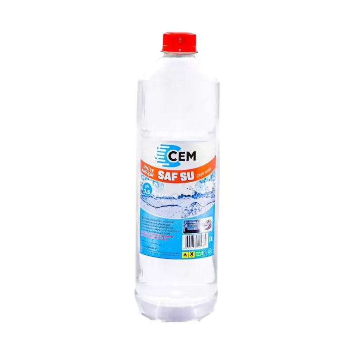CEM CAR CARE Saf Su Ütü ve Akü Suyu 1 LT