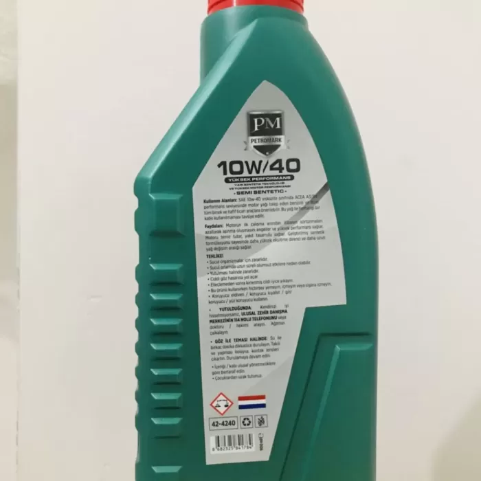PETROMARK Motor Yağı 10/40 1 LT