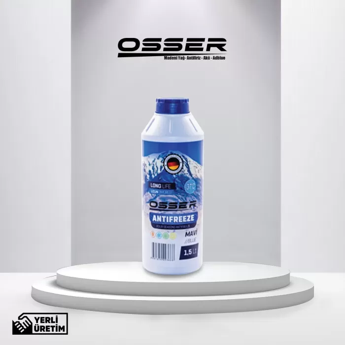 OSSER Antifriz 1,5 LT Mavi -37 Derece