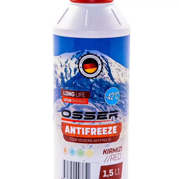 OSSER Antifriz 1,5 LT Kırmızı -42 Derece