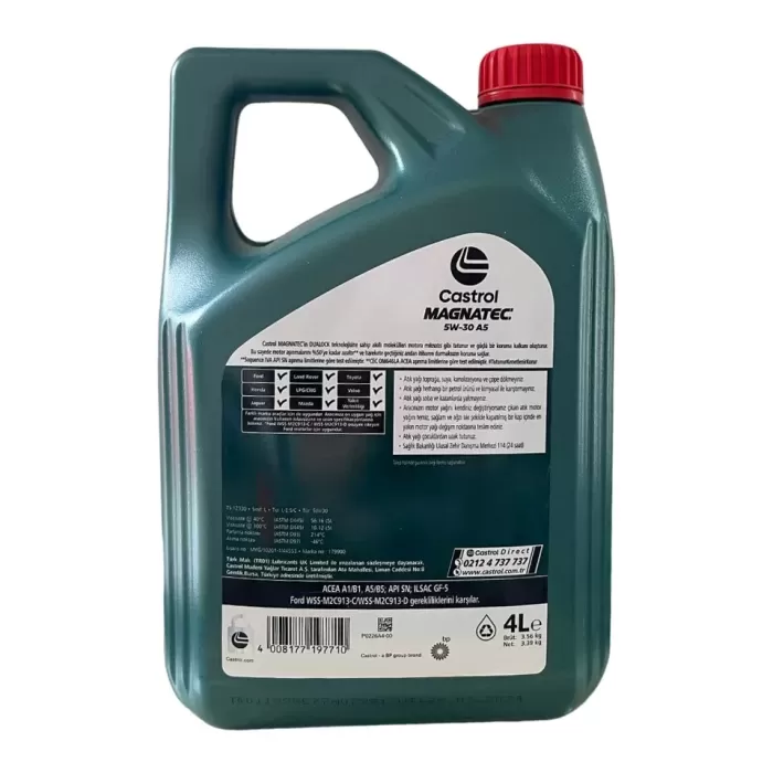 Castrol Stop Start Magnatec 5W30 4Lt Motor Yağı