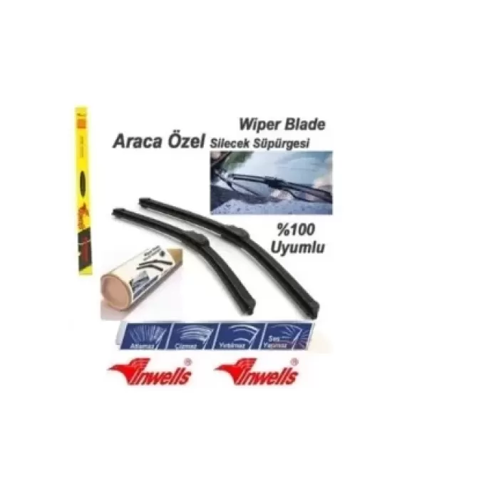 Inwells Opel Astra J / K Ön Muz Silecek Takımı 2009-2019