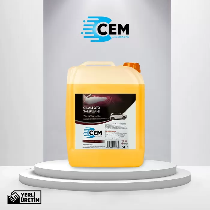 CEM CAR CARE Cilalı Oto Şampuan 5 LT