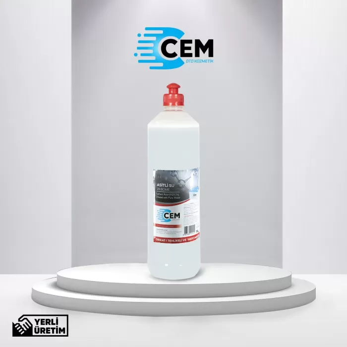 CEM CAR CARE Asitli Su (Akü Asiti) 1 LT