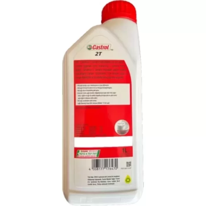 Castrol 2 Zamanlı 2T 1 Litre Motor Yağı