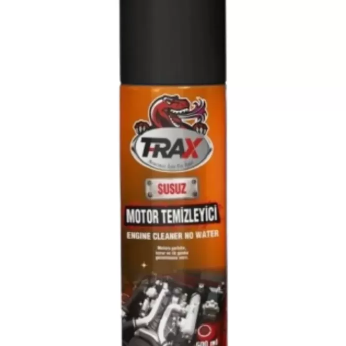 Trax Susuz Motor Temizleme Spreyi Motor Temizleyici Motor Parlatıcı Sprey Aerosol Sprey 50