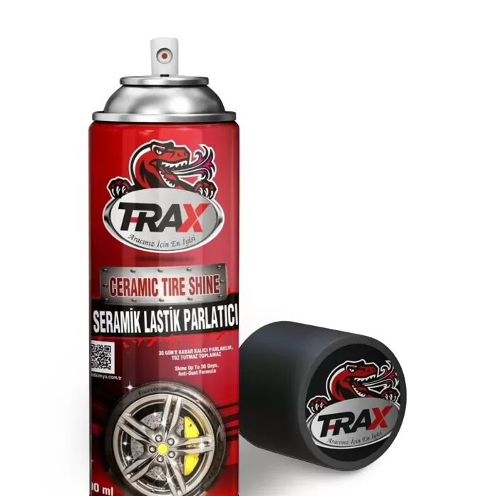TRAX Araba Oto Lastik Tampon Parlatıcı Sprey Seramik Sprey 500ml