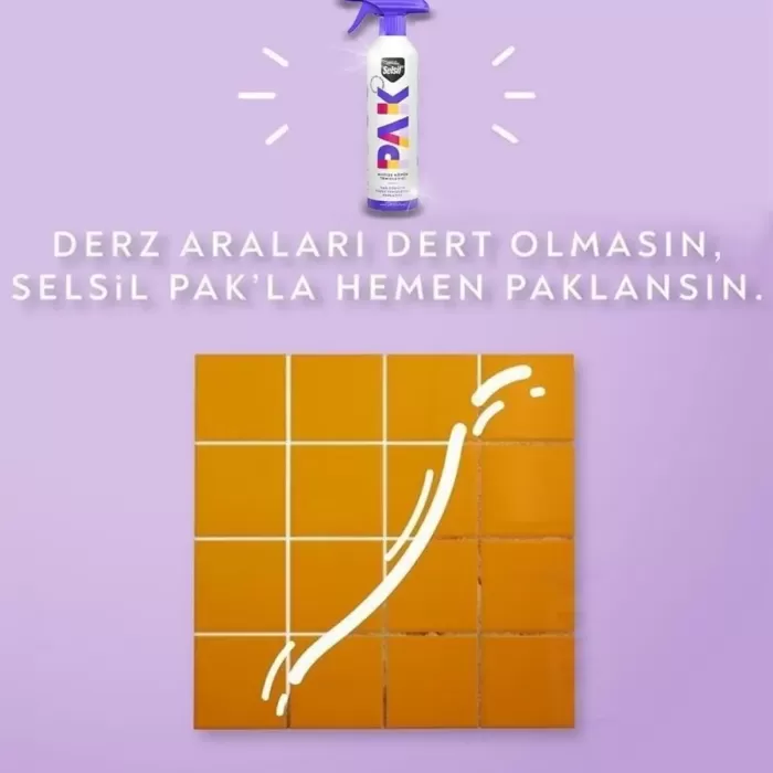 Selsil Pak 12 Li 500 Ml Mucize Köpük Temizleyici Sprey Yağ Sökücü Yüzey Temizleyici Parlat