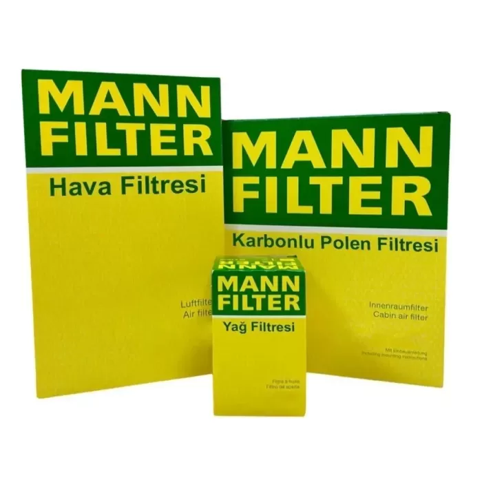 MANN FILTER Honda Civic 1.6 Fb7 Mann-Filter Filtre Bakım Seti 2012-2016
