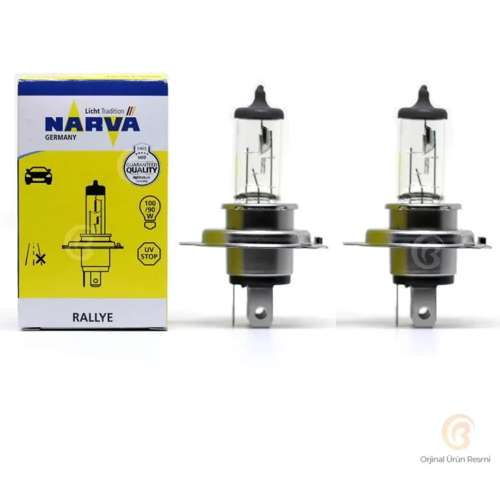 Narva Ampul H4 12v 100/90w P43t Tırnaklı - 2 Adet