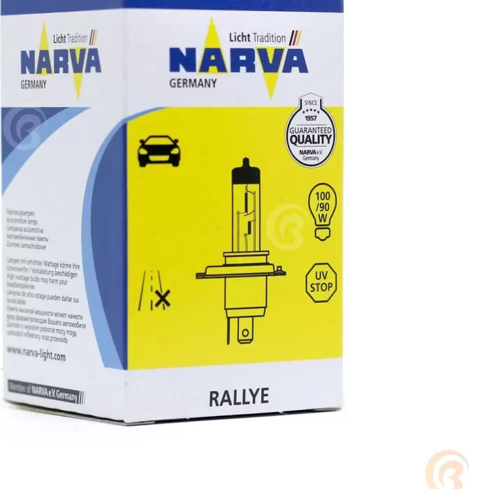 Narva Ampul H4 12v 100/90w P43t Tırnaklı - 2 Adet
