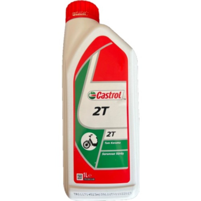 Castrol 2t 1 L 2 Zamanlı Mineral Bazlı Motosiklet Yağı 12 Adet