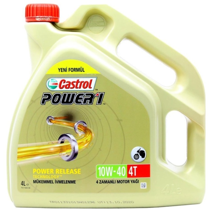 Castrol Power 1 4t 10w-40 Motosiklet Yağı 4 Lt