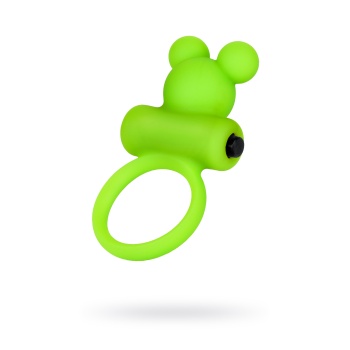 A-Toys by TOYFA Chio Titreşimli Penis Halkası , silikon, yeşil, 8,1 cm, Ø 3,1 cm