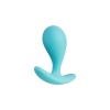 Tek Boğumlu Çapalı Mini Anal Tıkaç 5.5cm - Mavi