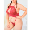 Fantezi Kırmızı Dantelli Bodysouit BC9255