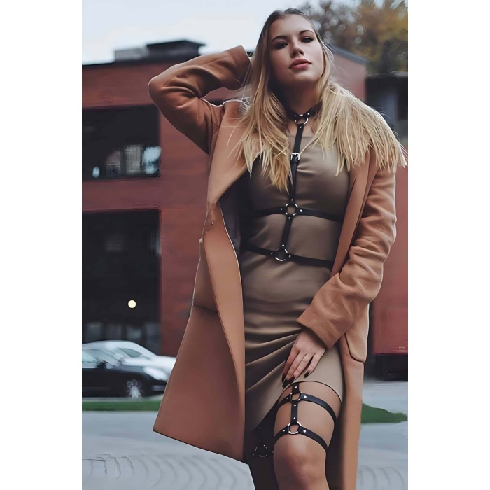 Elbise Üstü Şık Harness Takım - APFT159