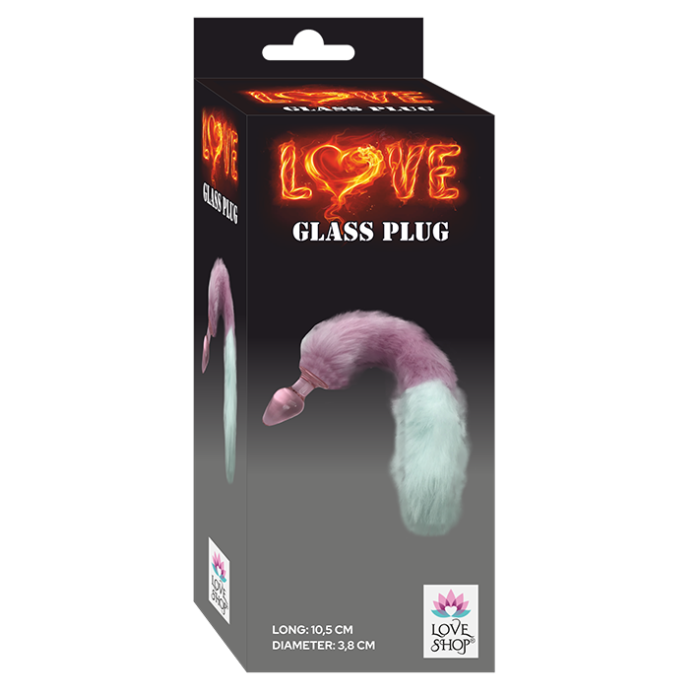 LOVE GLASS PLUG