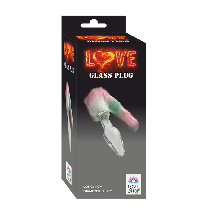 LOVE GLASS PLUG