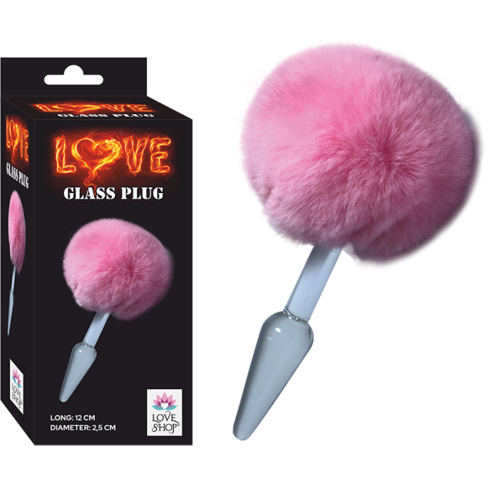 LOVE GLASS PLUG