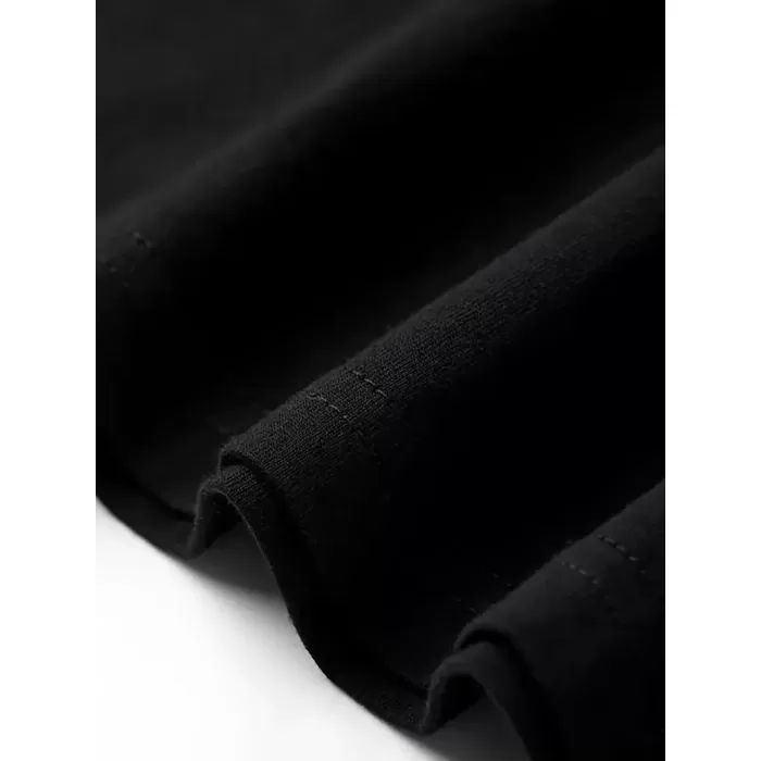Özgür kuşlar Baskılı Baskılı Oversize Bisiklet Yaka T-shirt - Beyaz