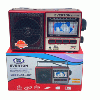 RT-41BT USB ŞARZLI RADYO BLUETOOTH - MP3 - TF CARD (5460)