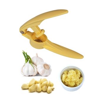 Pratik Kolay Yıkanabilir Sarımsak Ezme Aparatı Sarımsak Ezici Pres (5460)
