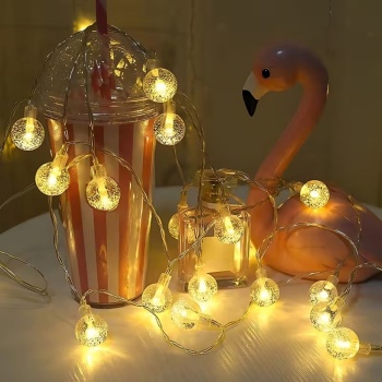 Mini Boncuk Detaylı 3.5 Metre USB LED Işık – 20 LED’li Dekoratif Ortam Aydınlatması (5460)