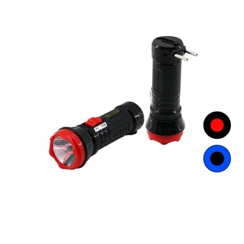 1W TEK LED FİŞ ŞARJLI EL FENERİ UZUN MESAFELİ (5460)