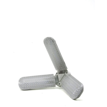 3 KOLLU PERVANE MODELİ BEYAZ LED LAMBA AMPUL 24W - E27 (5460)