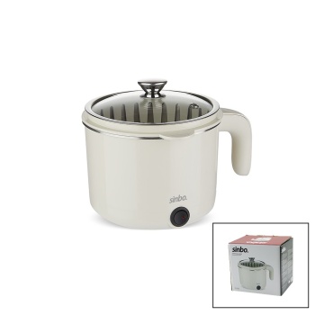 ELEKTRİKLİ ÇOK FONKSİYONLU PİŞİRİCİ PASLANMAZ ÇELİK TENCERE 800ML SCO-5063 (5460)