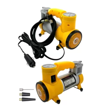 Elektrikli Araba Lastik Şişirme / 150 PSI - 12V / Taşınabilir Metal Hava Kompresörü (5460)