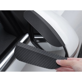 Araba Ayna Yağmur Koruyucu Siper Karbon Desenli (5460)