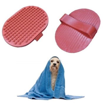 Ergonomik Masajlı Evcil Hayvan Kedi Köpek Yıkama Fırçası Aparatı (5460)