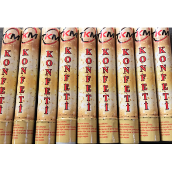 KONFETİ KARNAVAL METALİK RENKLİ 30CM (5460)