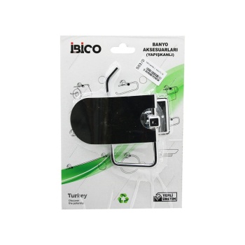 DİL KAPAKLI  METAL  WC KAĞITLIK   YAPIŞKANLI MONTAJ  BNY-503D (5460)