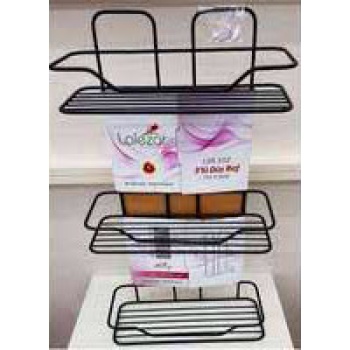 ZAMBAK 3LÜ RAF SİYAH BEYAZ (5460)