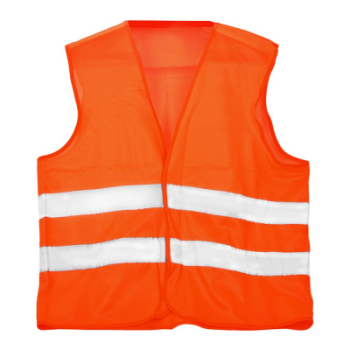 FOSFORLU TURUNCU İKAZ YELEK (5460)