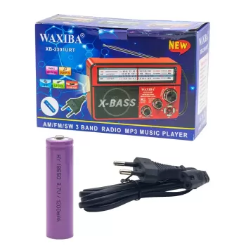 Nostaljik Radyo WAXIBA Nostaljik Radyo Bluetooth Fm Usb XB-2301RT (5460)