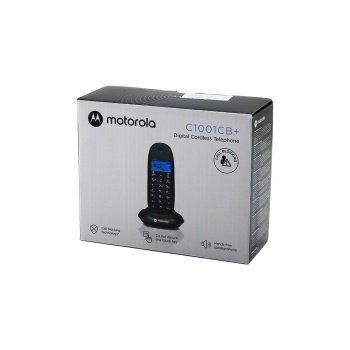 SİYAH DİJİTAL KABLOSUZ - TELSİZ TELEFON ARAYAN NO GÖRME 50 HAFIZA C1001CB (5460)