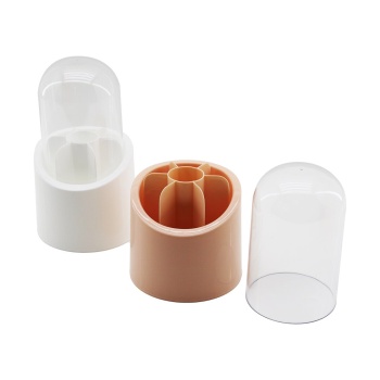 ELİS 7 BÖLMELİ KAPSÜL ORGANİZER PLASTİK HAZNE - KRİSTAL MİKA FANUS KAPAK (5460)