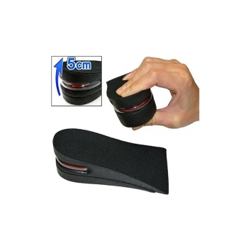 Hava Yastıklı Tabanlık (5 CM) (SİYAH) (5460)