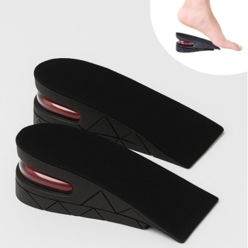 5 cm Boy Uzatıcı Silikon Ortopedik Topuk Tabanlık – Yüksek Konforlu Gizli Yükseltici Ped (Unisex) (5460)