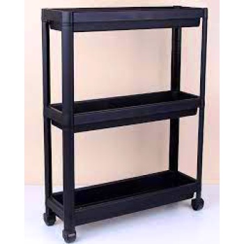 SİYAH ÇOK AMAÇLI KATLI RAF ÜNİTESİ (5460)