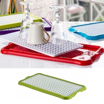 Pratik Lavabo Tezgah Üstü Bulaşık Kurutmalığı Süzmatik 22x40 cm (5460)